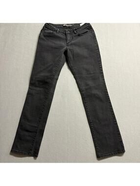 Levis Bold Curve Classic Rise Slim Leg Jeans Womens Size 8 29 Black Denim